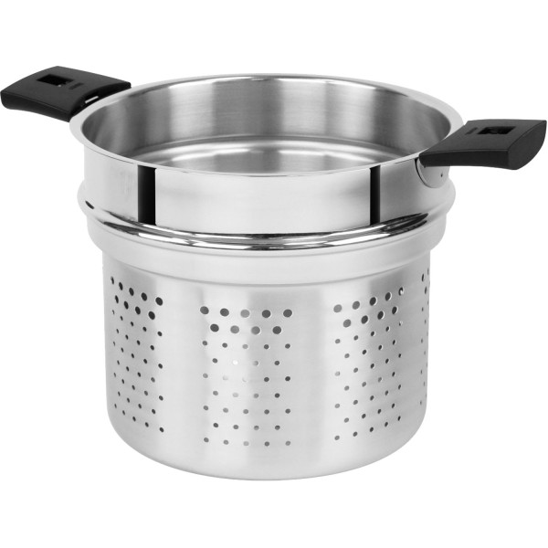 Cuit-pâtes Cristel Mutine Amovible inox 22cm