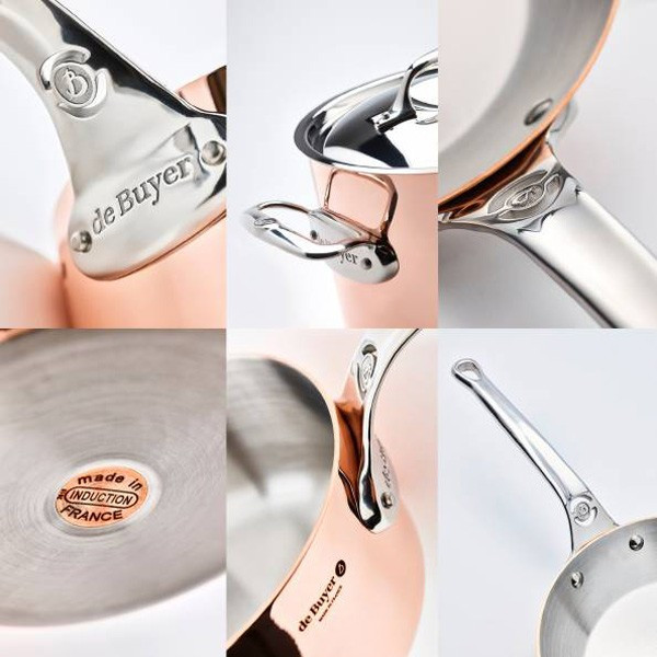 DE BUYER Prima Matera Domed Sauté Pan - 2 sizes
