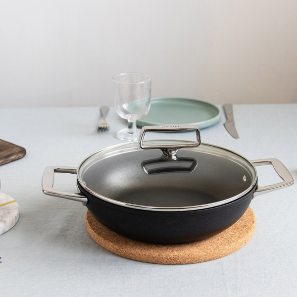 Cristel Castel Pro Ultralu Exceliss frying pan with lid - 2 sizes