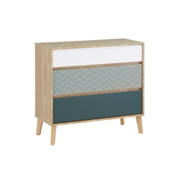 Chambre GAMI Larvik Lit armoire commode bureau