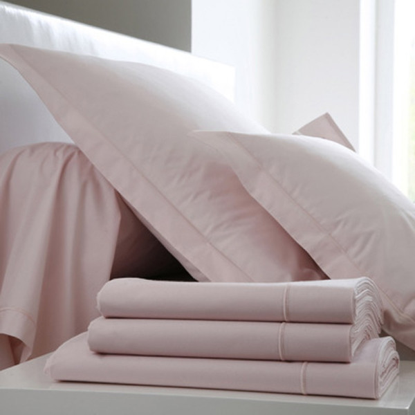Blanc des Vosges Fitted sheet Cotton percale Bonnet Cap 30cm