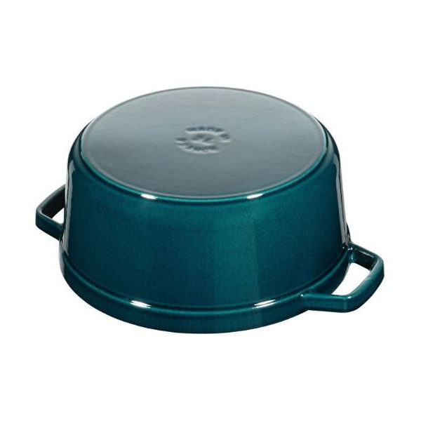 Staub Blue La Mer round cast iron cocotte - 4 diameters