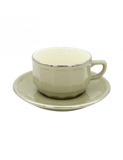 Tasse Et Soucoupe Flora Apilco 6 Coloris 4 Tailles