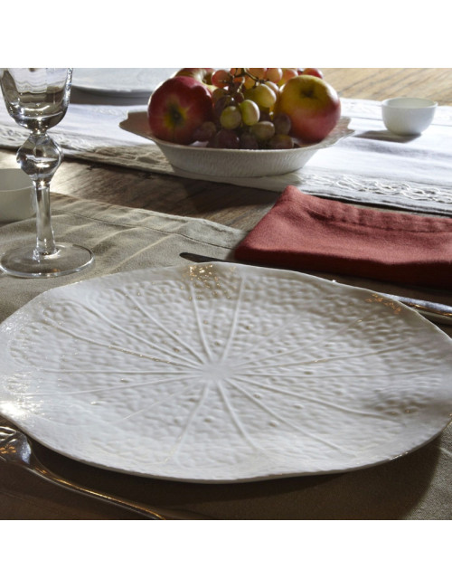 Pergay Porcelain 6 plates Pamplemousse - 2 sizes