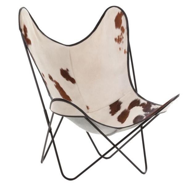 AIRBORNE AA Butterfly Armchair Cowhide