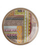 6 assiettes Ispahan Deshoulières porcelaine - 5 dimensions