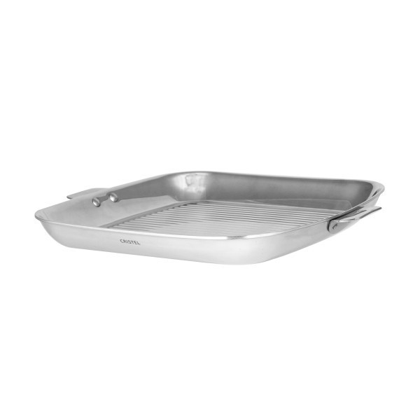 Casteline Cristel stainless steel square grill