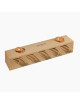 Opinel Leather storage mat for 8 knives