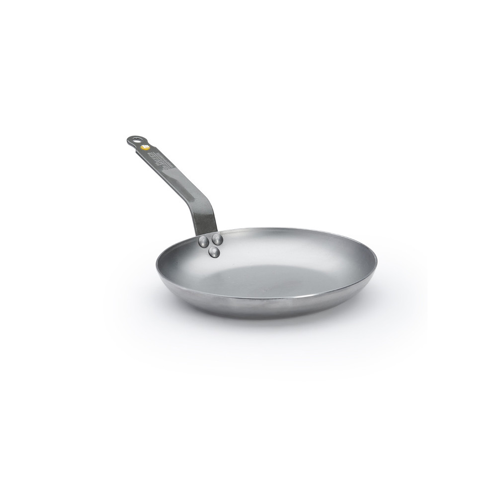 De Buyer Mineral B Steel Omelette Pan - 3 Sizes