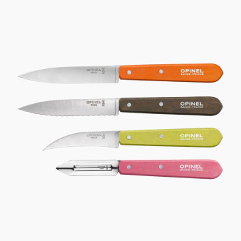 Opinel Essentiels Small Kitchen Knife Set, PRIMO