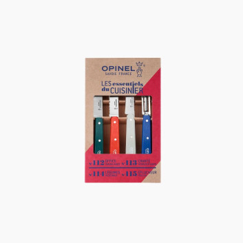 Opinel Essentiels Small Kitchen Knife Set, PRIMO