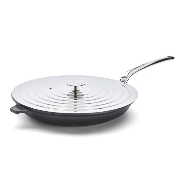 Couvercle De Buyer inox spécial poêle - 3 tailles