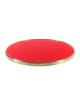 Bistro table with round laminate top - 30 colors 2 sizes 2 finishes