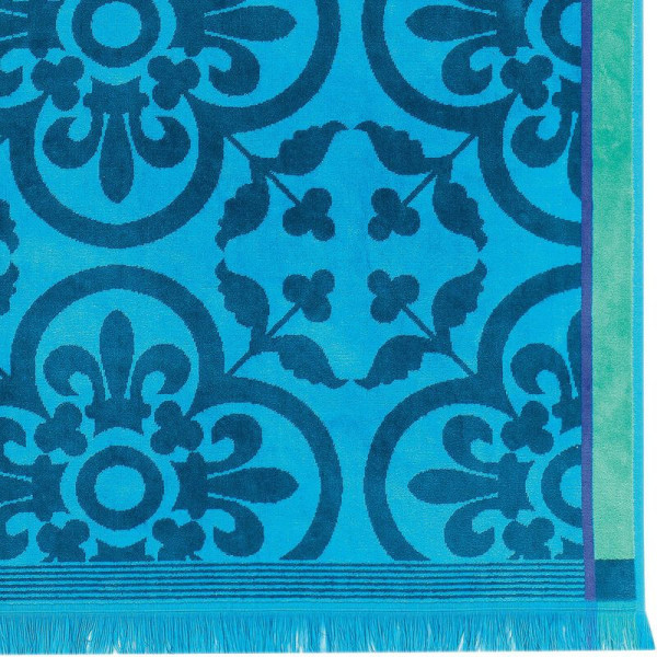 Serviette de plage Le Jacquard français Santorin
