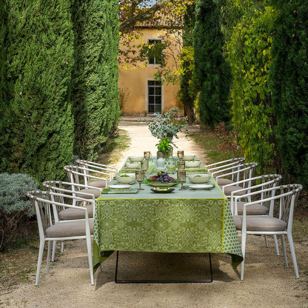 Le Jacquard Français Voyage Iconique tablecloth coated - 3 colors