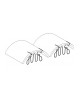 Obturateur de tuiles OISIPIC STOP PIAF en inox - sachet de 25 pièces