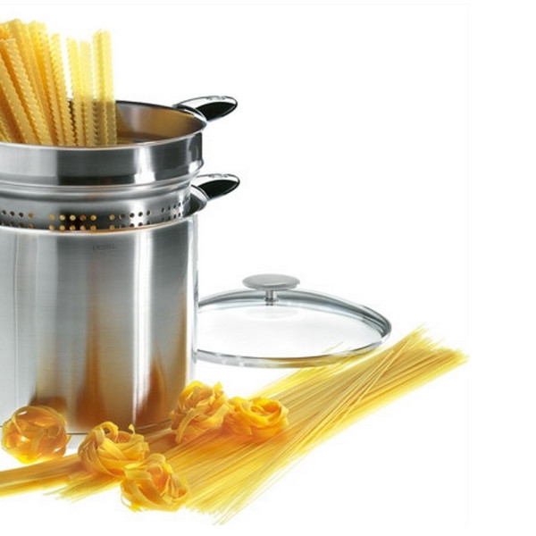 Cuit-pâtes Strate Cristel en inox - 2 tailles