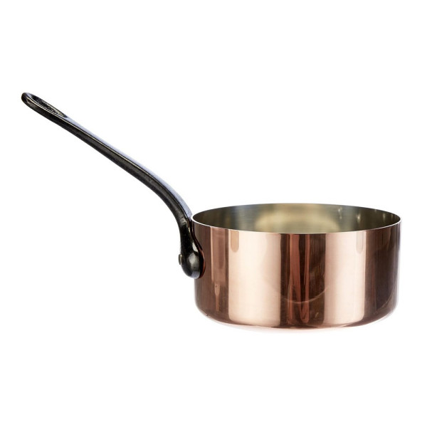 Set of 3 Baumalu tinned copper saucepans