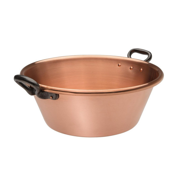 Baumalu smooth copper jam pan 26cm