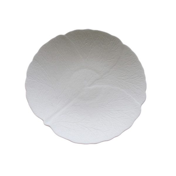 Jacques Pergay 6 porcelain salad plates - 2 sizes