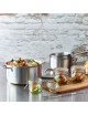 De Buyer Alchimy glass lid stewpot - 4 sizes