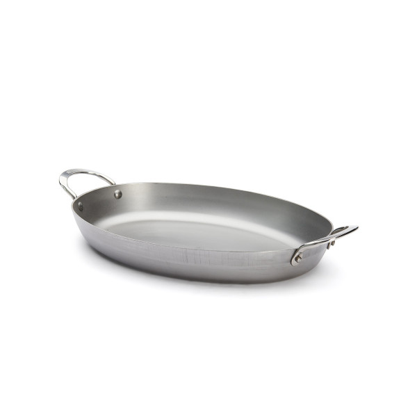 Plat à rôtir ovale De Buyer Minéral B 36cm