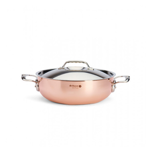 Sautoir bombé Prima Matera De Buyer 28cm