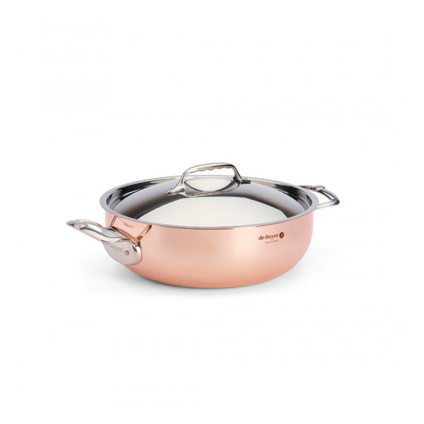 Sautoir bombé Prima Matera De Buyer 28cm