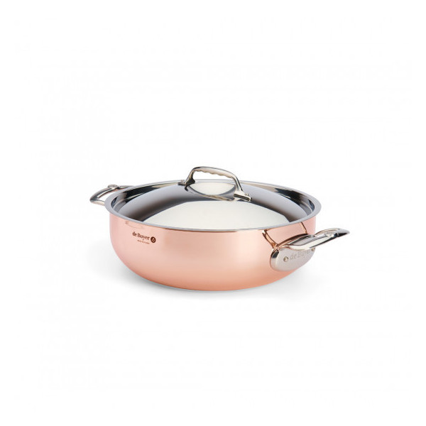 Sautoir bombé Prima Matera De Buyer 28cm