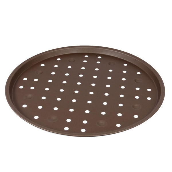 GOBEL non-stick perforated pizza tray 34cm