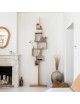 Drugeot Manufacture Glycine bookcase in solid oak