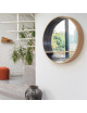 Drugeot Manufacture solid oak console mirror - 14 colors