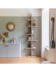Drugeot Manufacture Tehème solid oak bookcase