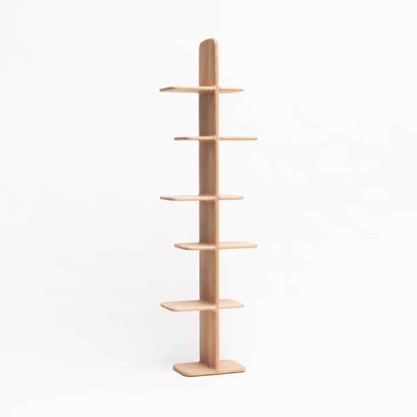 Drugeot Manufacture Tehème solid oak bookcase