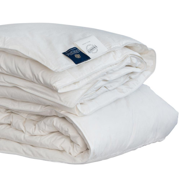Warm white duck down duvet - Weight 330g/m2 - 6 sizes