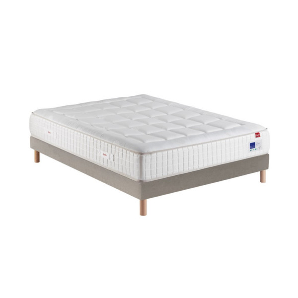 Ensemble matelas sommier Epeda Beau Dormir - 4 tailles