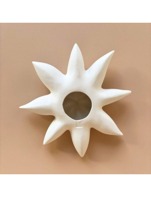 Fleur d'anis MONOCHROMIC Janis décoration murale - 3 coloris