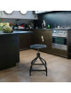 Nicolle adjustable metal stool - 8 colors