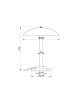 Aluminor Chicago table lamp - 3 colors