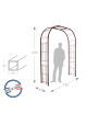 Arche de jardin long treillage Louis Moulin