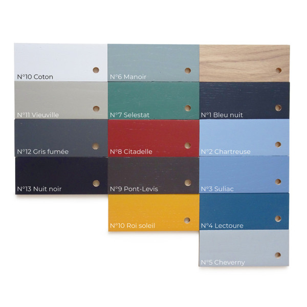 Drugeot Manufacture Tronquée Coat Hook solid oak - 6 colors 2 finishes
