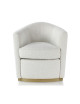 Dasras Fumoir armchair in oak, walnut or ash wood - 19 finishes