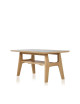 Dasras H Coffee table ceramic wood oak or walnut - 10 finishes 4 sizes