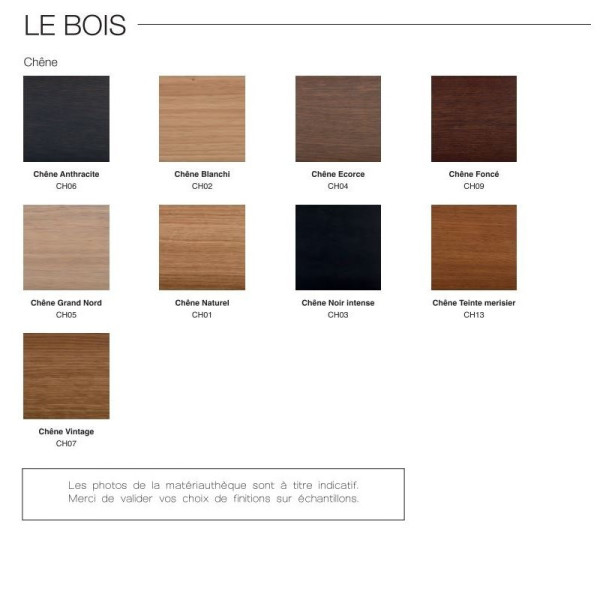 Dasras Luge Oblong coffee table ceramic wood oak - 9 finishes 2 sizes