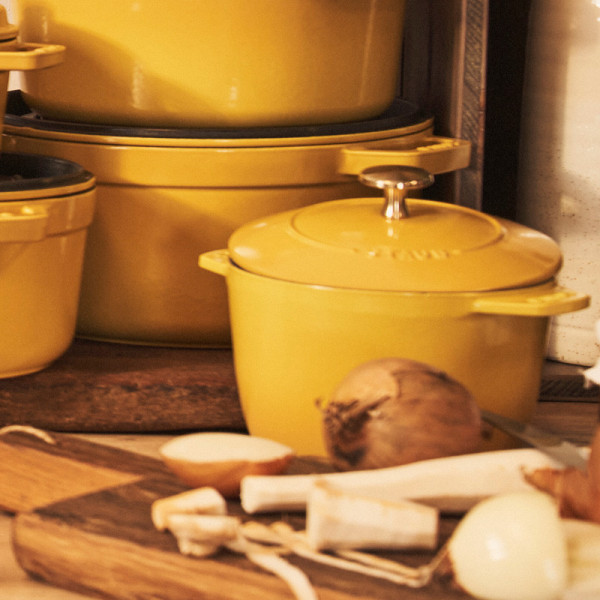 STAUB Gohan cast iron rice casserole - Lemon 16cm