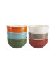 Staub Set of 6 Arc-en-ciel ceramic bowls 12cm