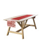 LE JACQUARD FRANCAIS Festin cotton table runner - 2 colors