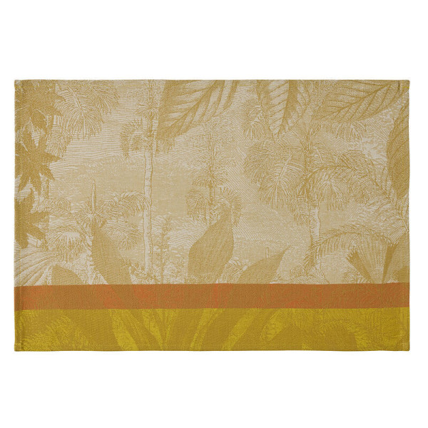 LE JACQUARD FRANCAIS 4 anti-stain Sinharâja cotton placemats - 3 colors