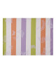 LE JACQUARD FRANCAIS 4 coated cotton placemats Bal des Papillons - 3 colors