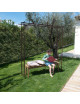 Pergola LOUIS MOULIN Grand modèle en acier fer vieilli
